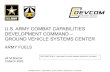 U.S. ARMY COMBAT CAPABILITIES DEVELOPMENT ......DISTRIBUTION A. Approved for public release. Distribution is unlimited. 1 U.S. ARMY COMBAT CAPABILITIES DEVELOPMENT COMMAND – GROUND