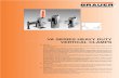 VA SERIES HEAVY DUTY VERTICAL CLAMPS - Brauer › files › pdf › 16_VA Series...MODEL VA700TV Optional Locking Mechanism available for pneumatic models see page 6 for pneumatic