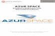 AZUR SPACE - Atlona · 2021. 1. 22. · The AZUR SPACE team quickly narrowed its choices down to two companies, ultimately choosing Atlona. “We chose two Atlona collaboration products: