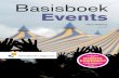 Basisboek EventsBasisboek Events laat je kennismaken met de evenementenbranche en de verschillende aspecten waar je bij het organiseren van evenementen stil moet staan, waaronder het