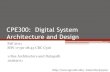 CPE300: Digital System Architecture and Designb1morris/cpe300/docs/slides14_control.pdf1-Bus SRC Microarchitecture •5 classic components of computer Memory, Input, Output ... More