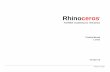 Rhinoceros Level 2 Training Manual v4 - Solidscape, Rhino 3d, … · 2014. 9. 5. · For best results, practice at a Rhino workstation between class sessions, and consult your Rhino