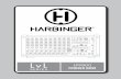 LP9800 POWERED MIXER - Harbinger Pro Audio...LP9800 Owner's Manual WELCOME Thank you for your purchase of this Harbinger® Powered Mixer. It’s packed with quality features usually