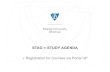 STAG = STUDY AGENDA STAG is the database, a study agenda / administration system for study affairs,