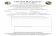 Personal Management - U.S. Scouting Service Project · 2019. 3. 14. · Personal Management Scout's Name: _____ Personal Management - Merit Badge Workbook Page. 2 of 19 2. Discuss