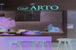 HANDCRAFTED CERAMIC - Arto · RT Vol. 1 2019 Featured On Front Cover 4" Studio Conche Sierra Snow ARTO’s handpainted tiles are meticulously crafted by our talented artists at ARTO’s
