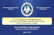 FY17-18 Executive Budget Review...Source: FTE and Average Salary data provided by the Dept. of Civil Service Personnel/Budget Ratio $14.7 M Salaries and Other Comp. + $24.7 M Related