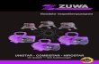 flexible Impellerpumpen · 2011. 4. 1. · ZUWA-Impellerpumpen sind mit Motoren unterschiedlicher Leistung aus-gestattet. Der Pumpenkopf kann dabei entweder direkt an den Motor an-geflanscht