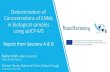 Determination of Concentrations of ENMs in biological samples using spICP-MS · 2020. 11. 9. · Determination of Concentrations of ENMs in biological samples using spICP-MS ... Ni,