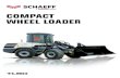 COMPACT WHEEL LOADER...SCHAEFF SMART CONTROL Schaeff Smart Control is an operating system for compact wheel loaders with new engines in the EU Level IIIB / EPA Tier 4 Interim and Final
