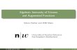 Algebraic Immunity of S-boxes and Augmented Functions · 2007. 3. 30. · S. Fischer and W. Meier AI of Sbox and AF 20 / 23. Conclusions S. Fischer and W. Meier AI of Sbox and AF