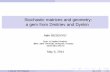 Stochastic matrices and geometry: a gem from Dmitriev and Dynkinabesenyei.web.elte.hu/publications/dynkin.pdf · 2015. 2. 9. · Stochastic matrices and geometry: a gem from Dmitriev