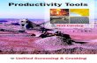 Productivity Tools · 3/13/2004  · Productivity Tools Mini Catalog. Selecting the right screening media Unified Screening & Crushing is your total screening solutions company. That
