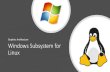 Windows Subsystem for Linux...WDDM GPU Para-Virtualization (GPU-PV) •WDDM –Windows Display Driver Model •Thin abstractions for the GPU that all graphics and compute APIs are