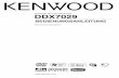 MONITOR MIT DVD-RECEIVER DDX7029 - KENWOOD · 2014. 9. 23. · 2 DDX7029 Inhalt USB-Gerätesteuerung 39 Funktionen bei Anzeige des Easy-Bedienfelds 39 Funktionen bei Anzeige des Steuerbildschirms