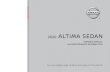 2020 ALTIMA SEDAN - Nissan USA · 2021. 1. 28. · 2020 ALTIMA SEDAN OWNER’S MANUAL and MAINTENANCE INFORMATION For your safety, read carefully and keep in this vehicle.