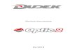 Optic 2 service documents - Dudek Paragliders...EN B EN B EN B EN B EN B LTF B LTF B LTF B LTF B LTF B ... SR Scrim, SR Laminate 180 g/m2 Risers PASAMON - Bydgoszcz, Poland. Lining