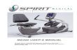 MS300 USER’S MANUAL - Rehabmart.com · 2017. 4. 5. · 2 MS300 Thank you for your recent purchase of this high quality Semi-Recumbent Seated Stepper, the MS300, from Spirit Medical