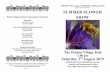 (Registered Charity 290060) SUMMER FLOWER SHOW show 2019 v4 final.pdf · 19. A ‘tussie mussie’ - a traditional posy of herbs displayed in a small pot or vase (exhibitor's own