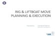 RIG & LIFTBOAT MOVE PLANNING Documents/HSSE/Information... · Rig Move Procedure. Approach Plan. Final Position. Side Profile. Teras Offshore Liftboat Simulation Training Manoeuvring