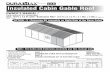 ALL PURPOSE INSULATED CABINS Insulated ... - Duramax Sheds · Duramax Insulated Shed Limited Seven Year Warranty U.S. Polymer Inc. will send a replacement part free of charge, in