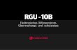 RGU - 10Bcircutor.de/docs/KN_RGU10B_DE.pdfRGU - 10B Elektronisches Differenzstrom- Überwachungs- und -schutzrelais “Intellektuelle lösen Probleme, Genies verhindern sie” Albert