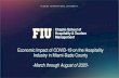 FIU Chaplin School of Hospitality & Tourism Management ...COVID-19 pandemic on the hospitality industry (Hotel and Restaurant sectors) in Miami-Dade County, FL •A collaboration including