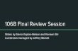 106B Final Review Session - web.stanford.eduweb.stanford.edu › class › archive › cs › cs106b › cs106b.1166 › exams › … · 106B Final Review Session Slides by Sierra
