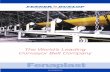 The World’s Leading Conveyor Belt Company · 2017. 2. 10. · Fenaplast SR is offered as a rubber-covered belt for conveying abrasive or difficult minerals. A durable rubber cover,