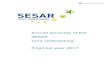 Annual accounts of the SESAR Joint Undertaking Financial year...Annual accounts of the SESAR Joint Undertaking 2017 9 CASHFLOW STATEMENT EUR '000 Note 2017 2016 (restated) Economic