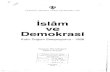 Islam ve Demokrasi - .:: İSAM Kütüphanesiktp.isam.org.tr/pdfdrg/D071014/1998/1998_GOKSOYIH.pdfTÜRKiYE DiYANET VAKFI YAYlNLARI / 291 Islam • ve Demokrasi Kutlu Doğum Sempozyumu
