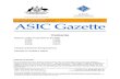 Published by ASIC ASIC Gazette - ASIC Home | ASICAHMSA HOLDINGS PTY LTD 002 039 590 AICEME PTY LTD 097 270 785 AIRFLO PTY LTD 085 225 305 AITKEN (PORTLAND) PTY. LTD. 006 036 791 ...