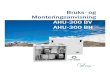 Bruks- og Monteringsanvisning AHU-300 BV AHU-300 BH User manual... · 2020. 4. 15. · kontrollpanelet (4.3 Filter) og trykk Filter OK! Etter at filteret er skiftet ut. For å garantere