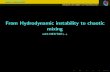 From Hydrodynamic instability to chaotic mixing - Nektar++ · 2019. 6. 13. · WARSAW UNIVERSITY OF TECHNOLOGY Nektar++ Workshop 2019Nektar++ Workshop 2019 From Hydrodynamic instability