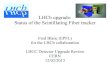 LHCb upgrade: Status of the Scintillating Fiber tracker · 2018. 11. 15. · LHCb SciFi Tracker, 12/03/2013 Detector feasibility studies • First studies focussed on:-radiation hardness