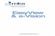 EasyView & e-Vision Manual - Fermilab · 2017. 11. 28. · MKS Instruments, Spectra Products e-Vision & EasyView LP101018.100 June 2004 2 As part of our continuous product improvement