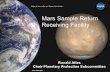 Mars Sample Return Receiving Facility - NASA...Planetary Protection Committee on Space Research (COSPAR) Planetary Protection Policy • COSPAR sets international policies and implementation