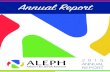 Annual Report...ALEPH 2015 Annual Report: Table of Contents 1. Welcome 2. Vision, Mission and Goals 3. ALEPH - Jewish Renewal Listening Tour 4. ALEPH Ordinations 5. ALEPH Programs