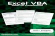 Excel VBA Notes for Professionals - GoalKicker.com · Automatically drive Excel from code using Macros. For the most part, anything that the user can do by manipulating Excel from