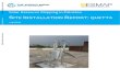 SITE INSTALLATION REPORT: QUETTA - World Bank...2015/10/06  · Wind direction sensor serial No. x Model: NRG#200 SN#: N/A Wind speed sensor serial No. x Model: NRG#40C SN#: 1795-00229370