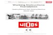Working Instructions Translation - WIDOS Asiawidostechnology.com/widos/wp-content/uploads/2016/...05.09.12 Working Instructions WIDOS 4600 Page 8 of 46 Emissions - The sound intensity