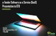e-Tender Software as a Service (SaaS) Presentation to CTU › wp-content › uploads › 2019 › 05 › e-Tender-SaaS... · e-Tender Software as a Service (SaaS) Presentation to