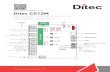 Control panel installation manual for Ditec NEOS+ automations · Control panel installation manual for Ditec NEOS+ automations (Translation of the original instructions) IP2163EN