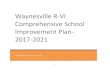Waynesville R-VI Comprehensive School Improvement Plan- 2017 … · 2017. 7. 27. · Comprehensive School Improvement Plan- 2017-2021. 2 Vision: Excel as student-centered community