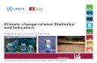 Climate change-related Statistics and Indicators...Adaptation: 5 indicators Adopted by the CES in June 2017 Initial set of key climate change-related indicators 39 indicators with