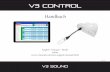 Handbuch - V3 SOUND · 2021. 2. 3. · Um das Produkt V3 CONTROL zu verwenden, benötigen Sie ein Tablet mit dem Betriebssystem Android 5 oder höher, oder eine Tablet mit dem Betriebssystem