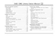 2005 GMC Jimmy Owner Manual M - my.gm.ca2005 GMC Jimmy Owner Manual M. GENERAL MOTORS, GM, the GM Emblem, GMC, the GMC Truck Emblem, and the name JIMMY are ... Canada Limited” for