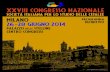 XXVIII CONGRESSO NAZIONALE - SISC def - Congresso... · 2018. 6. 6. · Presentazione Il Congresso Nazionale SISC 2014 anticipa quest'anno l'appuntamento con i Clinici, i Ricercatori