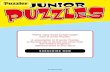 Please enjoy these sample pages from Q Junior Puzzles. A ...To answer these clues you have to remove a letter from the previous answer and (if necessary) rearrange the letters to get
