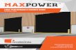 MAXPOWER TM HIGH PERFORMANCE RUBBER DOOR Springless … · 2017. 12. 11. · BENEFITS Impactable design reduces maintenance and repair costs and decreases downtime SAFE springless